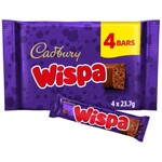Cadbury Wispa Chocolate Bar 4 Pack (23.7 g)